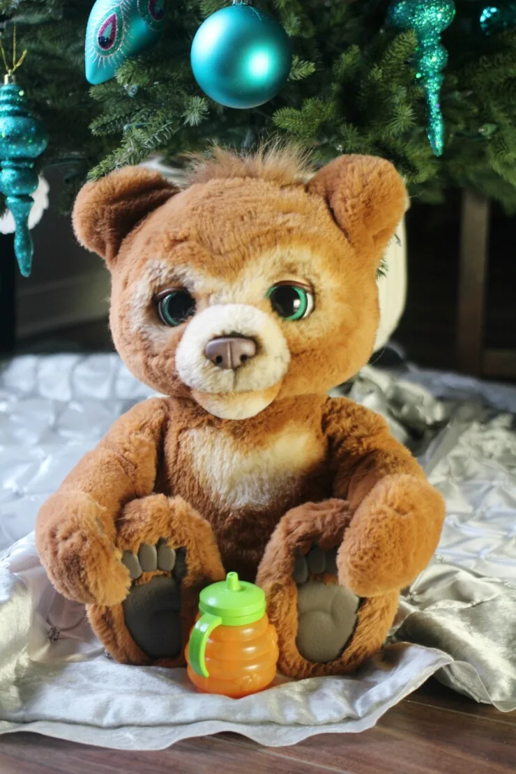 Curious Bear Interactive Plush Toy Christmas Gift