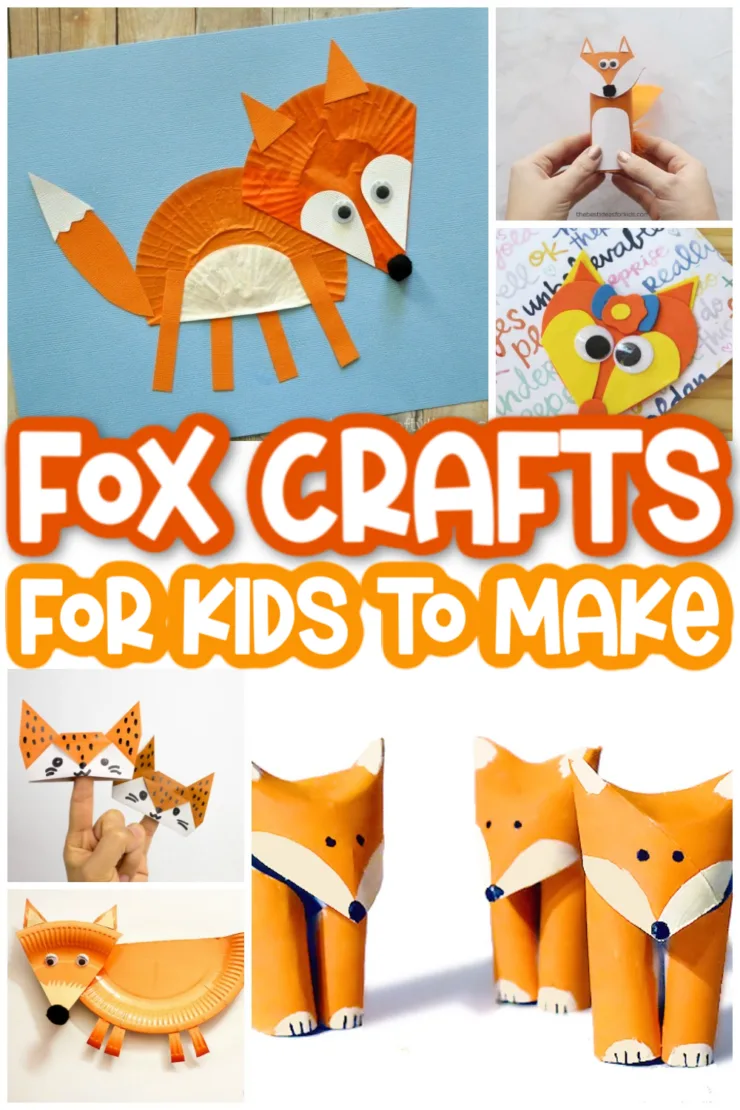 Foxes are, quite possibly, the cutest woodland animals, so it's no wonder that they're the subject of so many kids crafts! No matter what your child's age is, you'll find a fox craft that's perfect for their skill level!