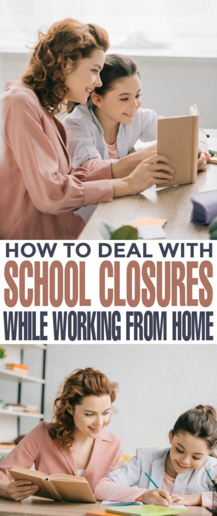How to Deal with School Closures while Working from Home - Frugal Mom Eh!