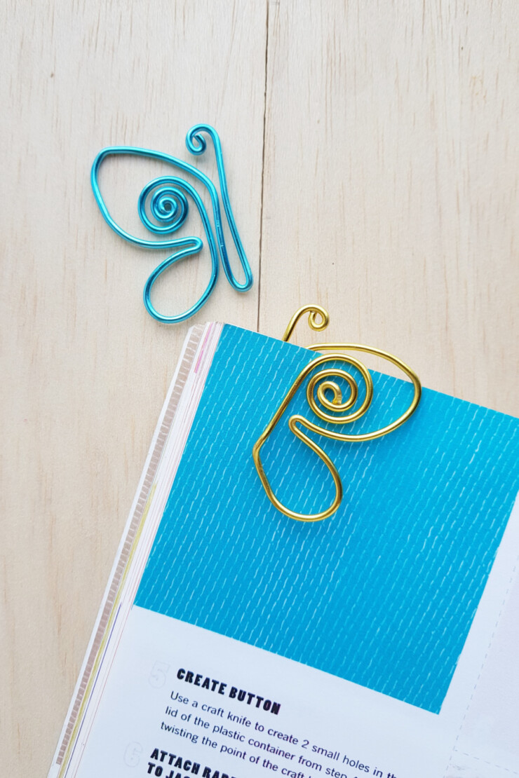 This simple wire craft results in elegant wire butterfly bookmarks that will be the envy of all your book club buddies.