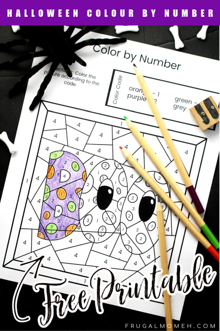 Children will enjoycelebrating the spookiest of Holidays with these 6 Halloween Colour by Number Free Printable Sheets. Simply download the Halloween Colour by Number pack, print and watch them discover the “hidden” spooky images within each design.