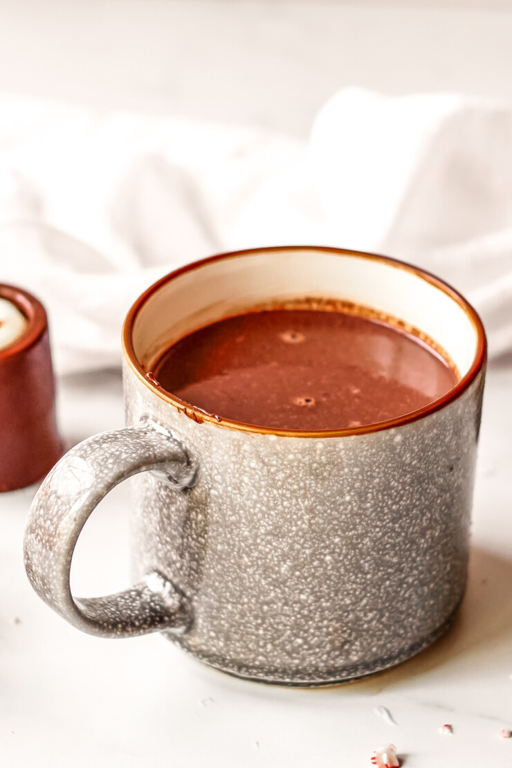 Hot Chocolate Cups are an easy way to make hot chocolate bombs - they make a very rich hot chocolate when dropped into hot milk.