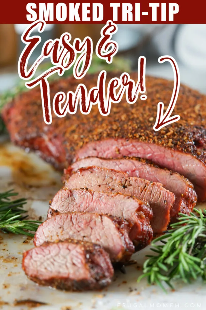 Smoked Tri-Tip is flavourful, juicy, and melt in your mouth tender. Make the best beef tip roast on any type of smoker with this easy recipe!