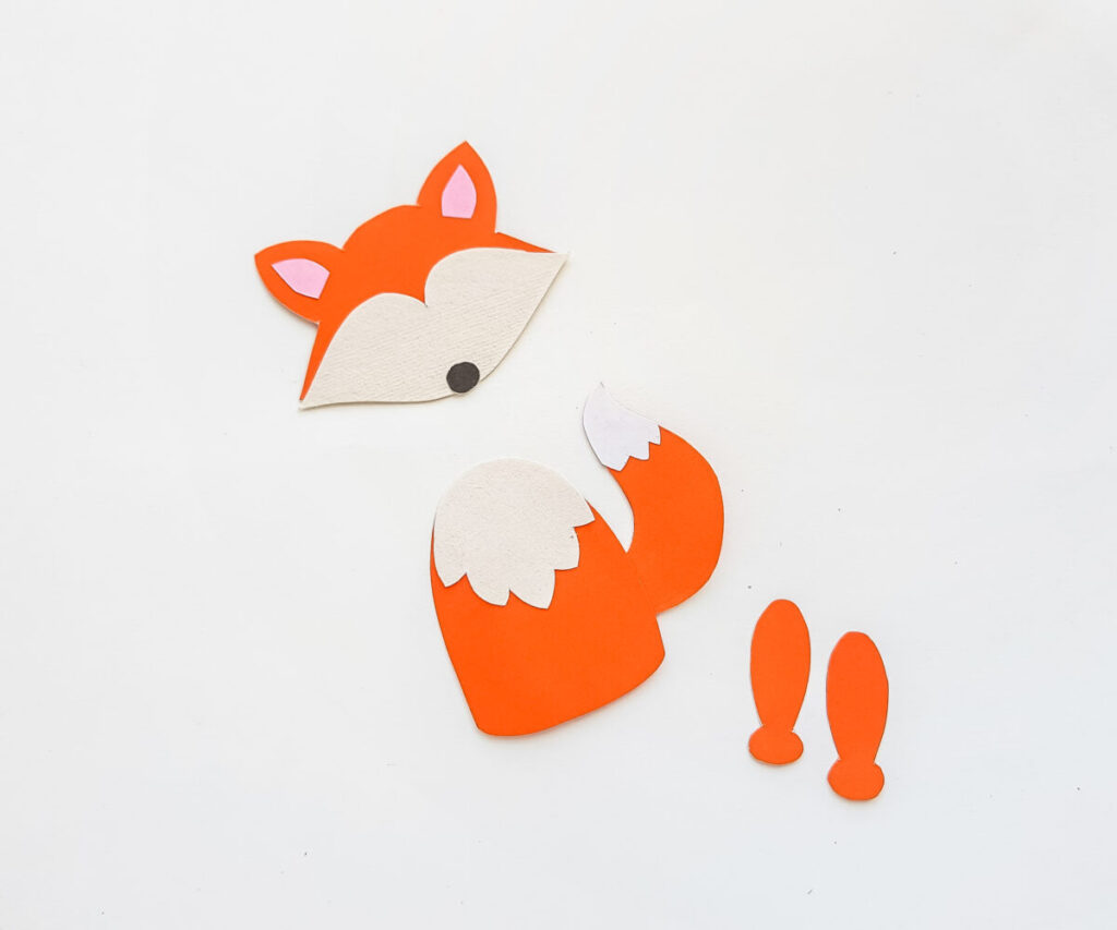 This Papercraft Fox Puppet is an easy kids paperfcraft animal project with a free papercraft template to help you make this kids craft.