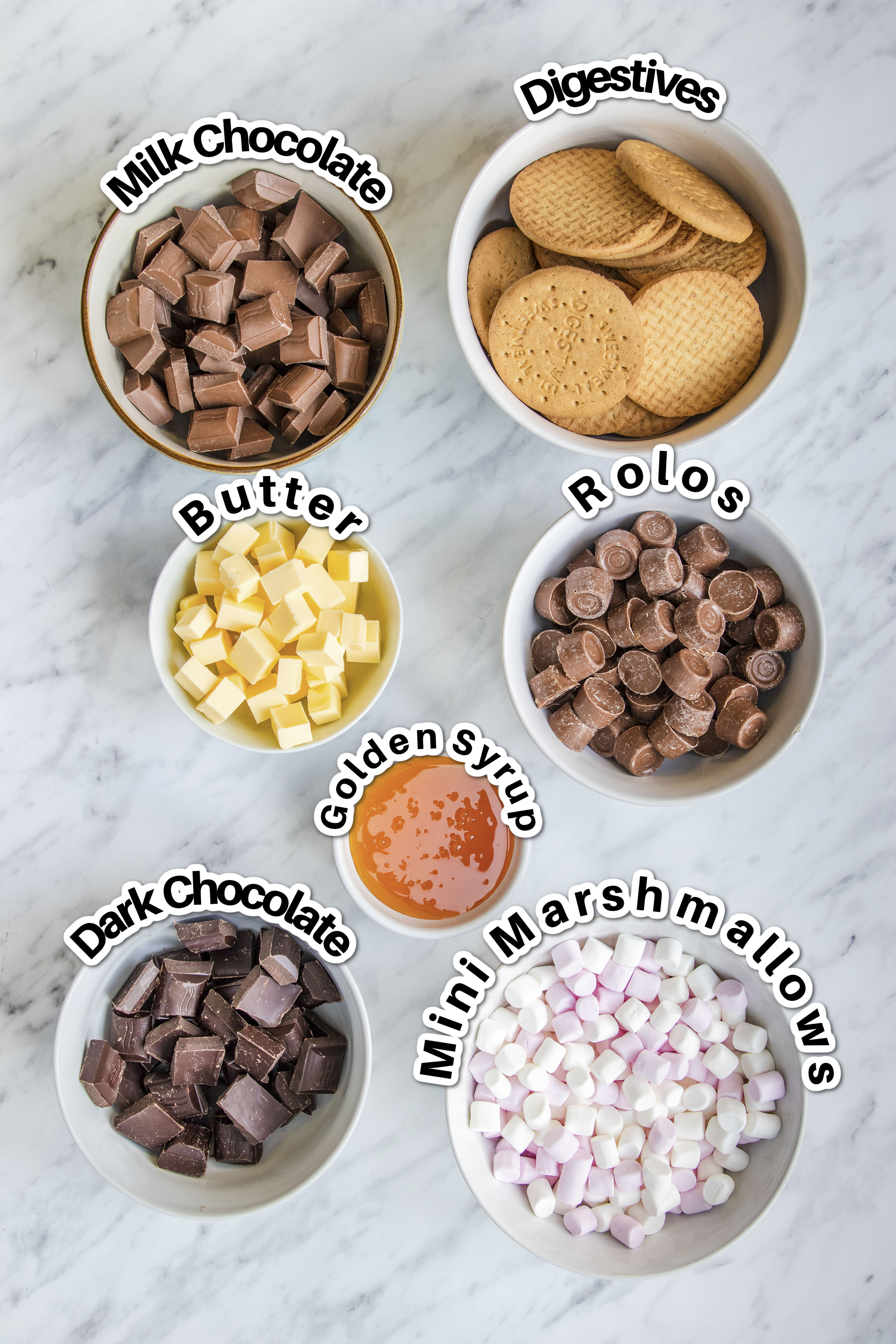 Easy No-Bake Rolo Rocky Road - Frugal Mom Eh!