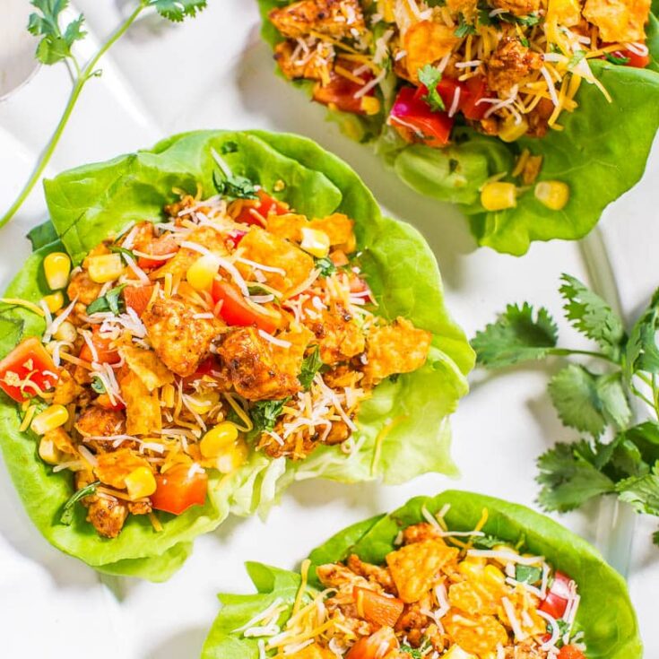 Image for Chicken Tortilla Lettuce Wraps
