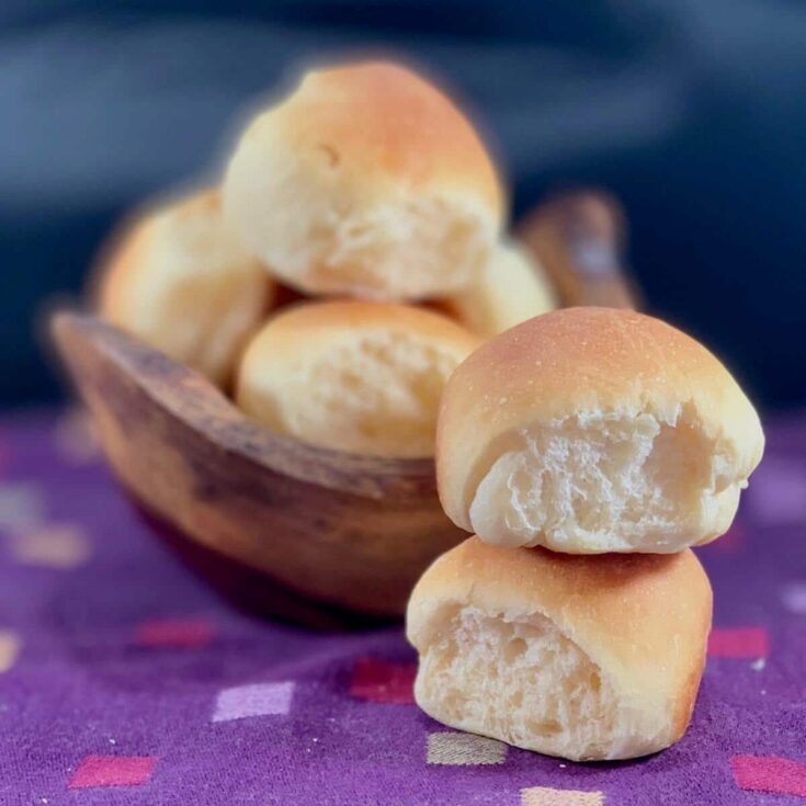 Image for Soft Sourdough Pull Apart Dinner Rolls