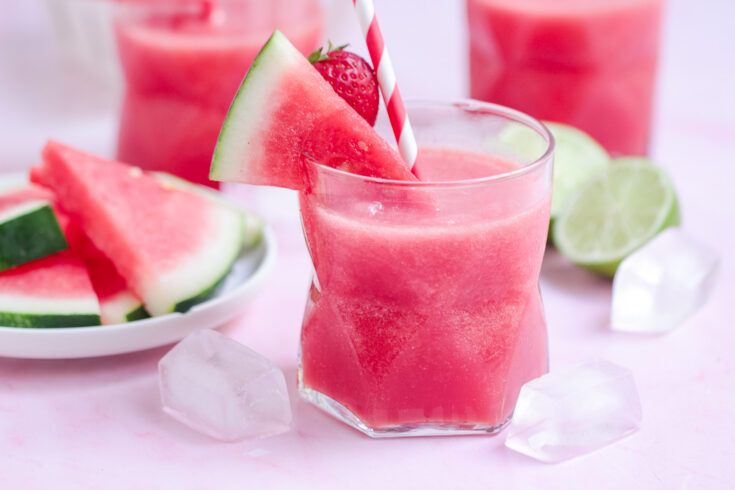 Strawberry Watermelon Slushie