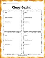 Free Printable Clouds Activity Sheets - Frugal Mom Eh!