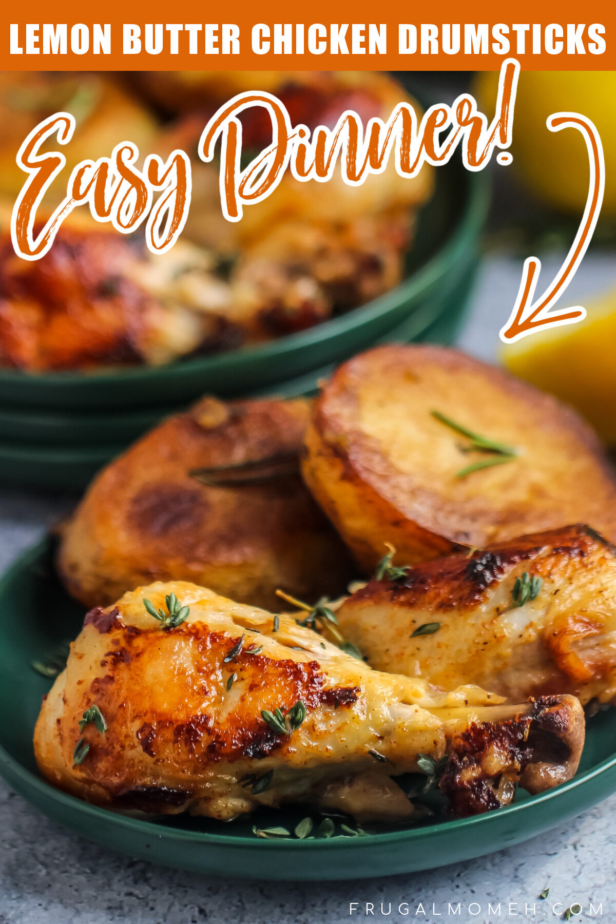 Easy lemon butter chicken drumsticks are the best weeknight dinner! With just a few ingredients, this recipe is sure to be a family favourite.