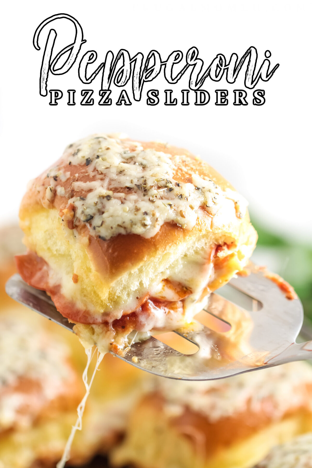 Pepperoni Pizza Sliders are the perfect party food! They're simple to make and everyone will love them. They make for a tasty lunch too!