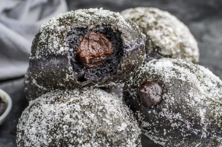 Black Charcoal Donuts