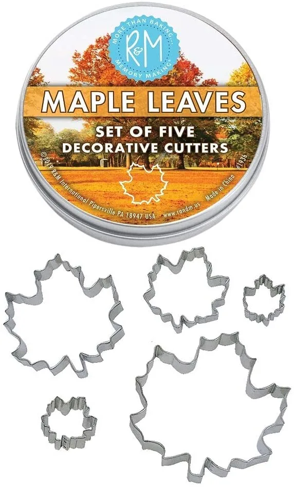 Maple Leaf Cookie Cutters