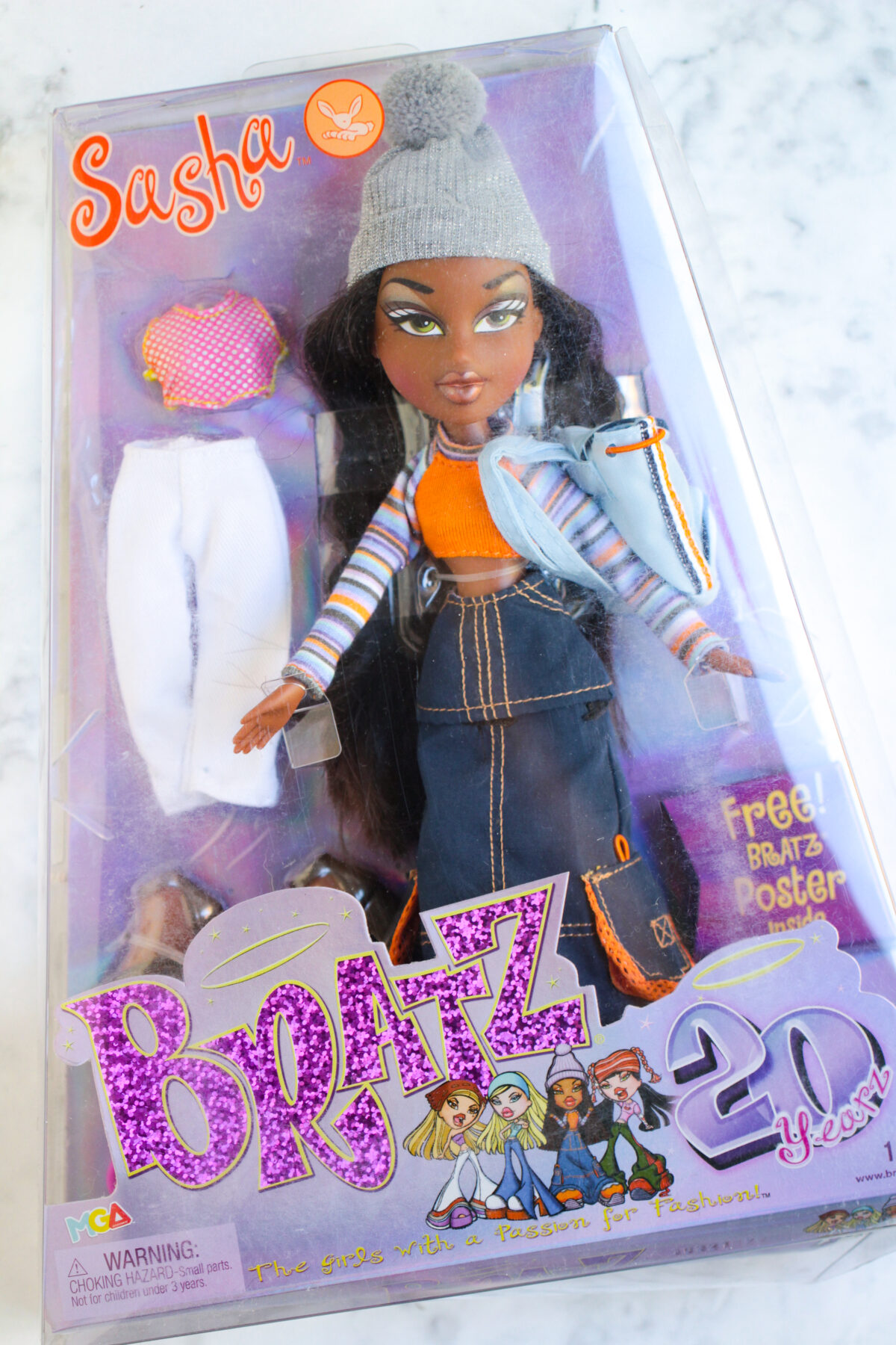 With the release of Bratz 20 Yearz Special Edition Original Fashion Dolls, you can collect near exact replicas of the original 4 dolls.