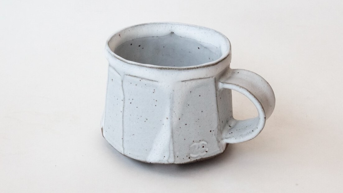 Handmade Faceted Mug