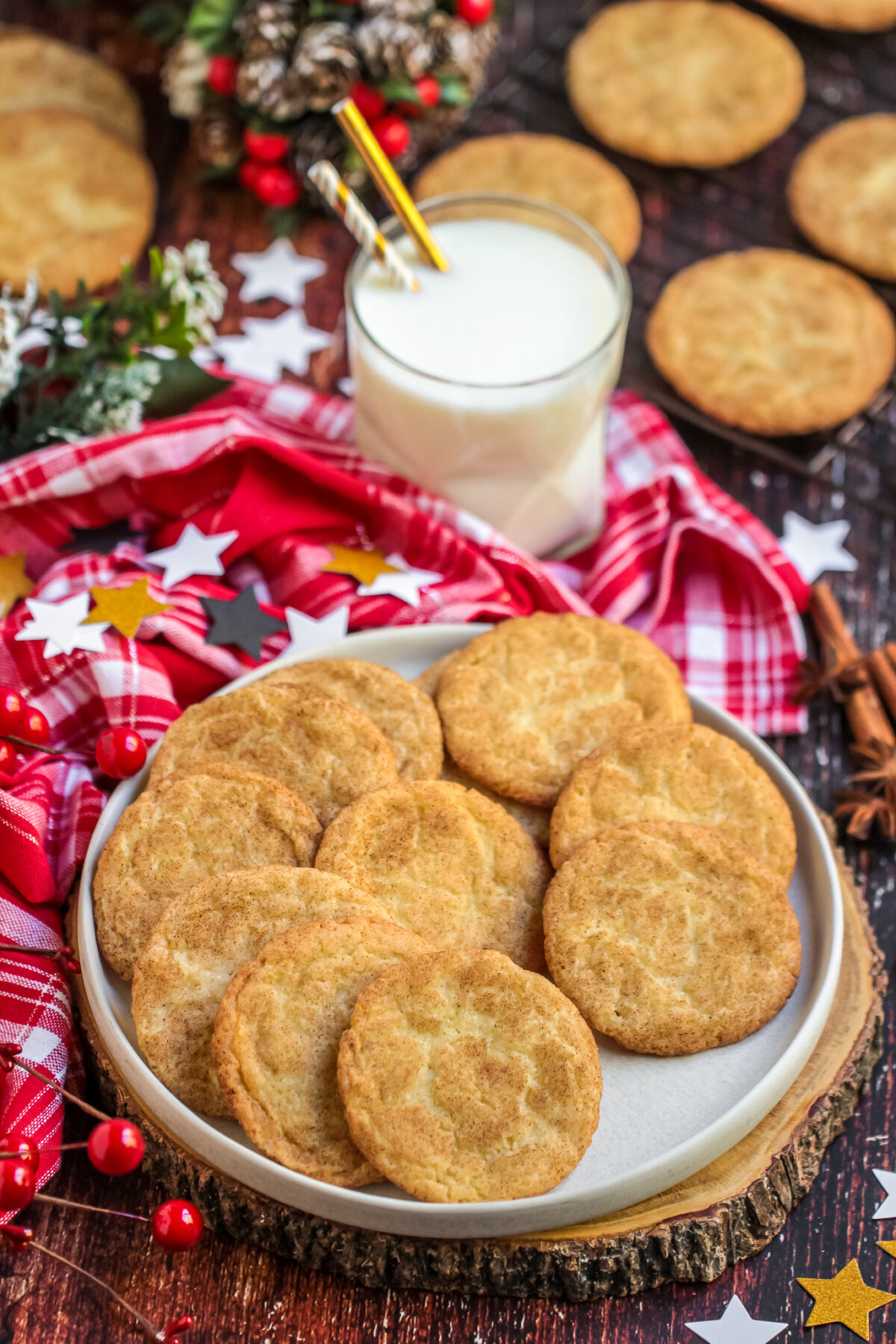 Looking for the perfect recipe for snickerdoodles? These delicious, soft & chewy cinnamon cookies are perfect for holiday celebrations!