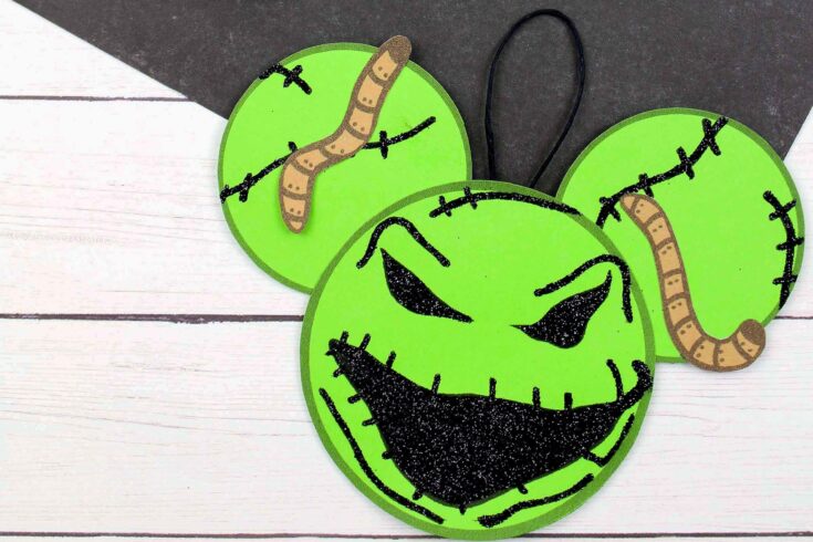DIY Oogie Boogie Mickey Ears Ornament