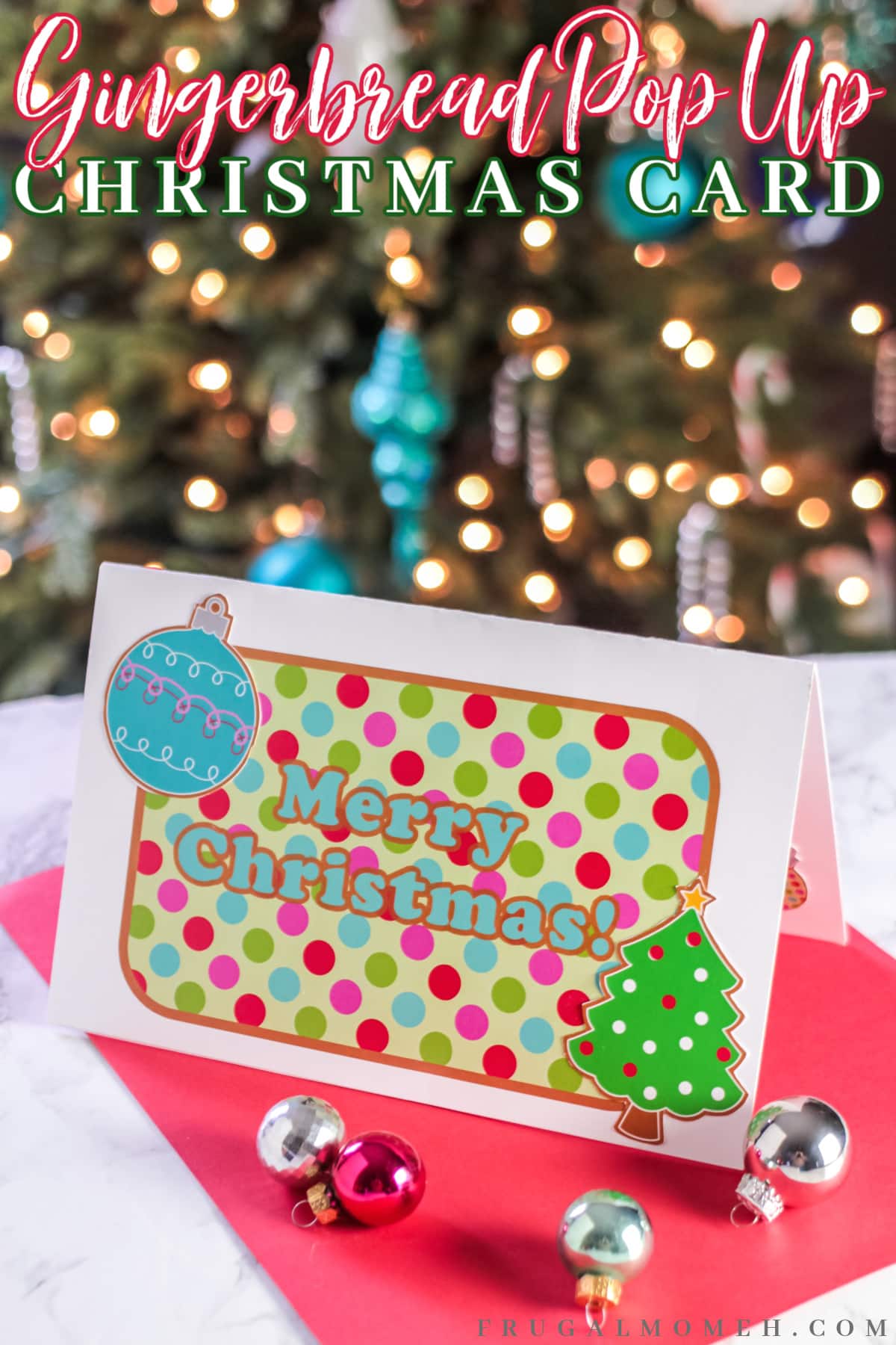 Free Printable Gingerbread Pop Up Christmas Card - Frugal Mom Eh!