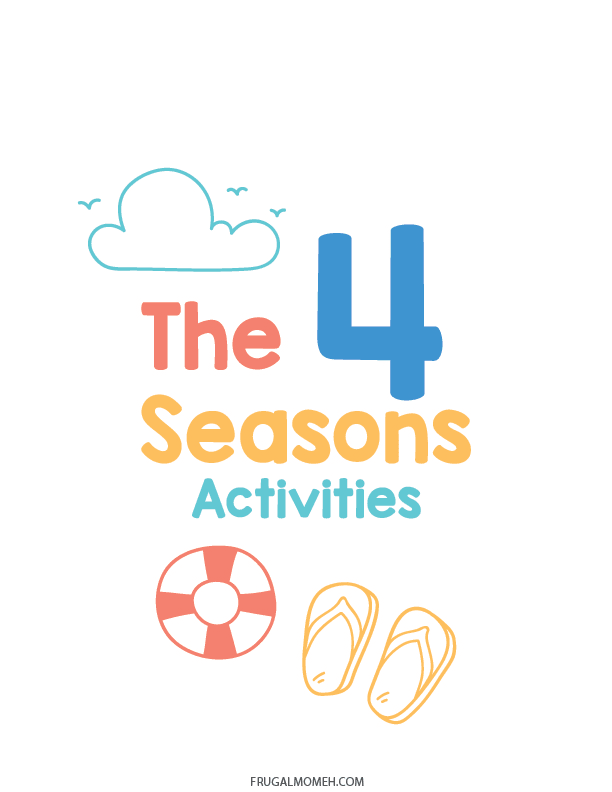 The 4 Seasons Activity Sheets Cover Page