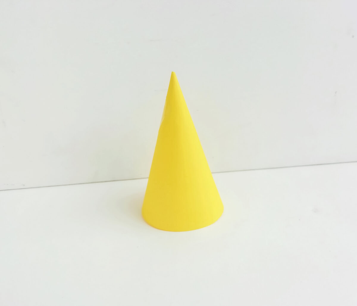 Yellow cone.