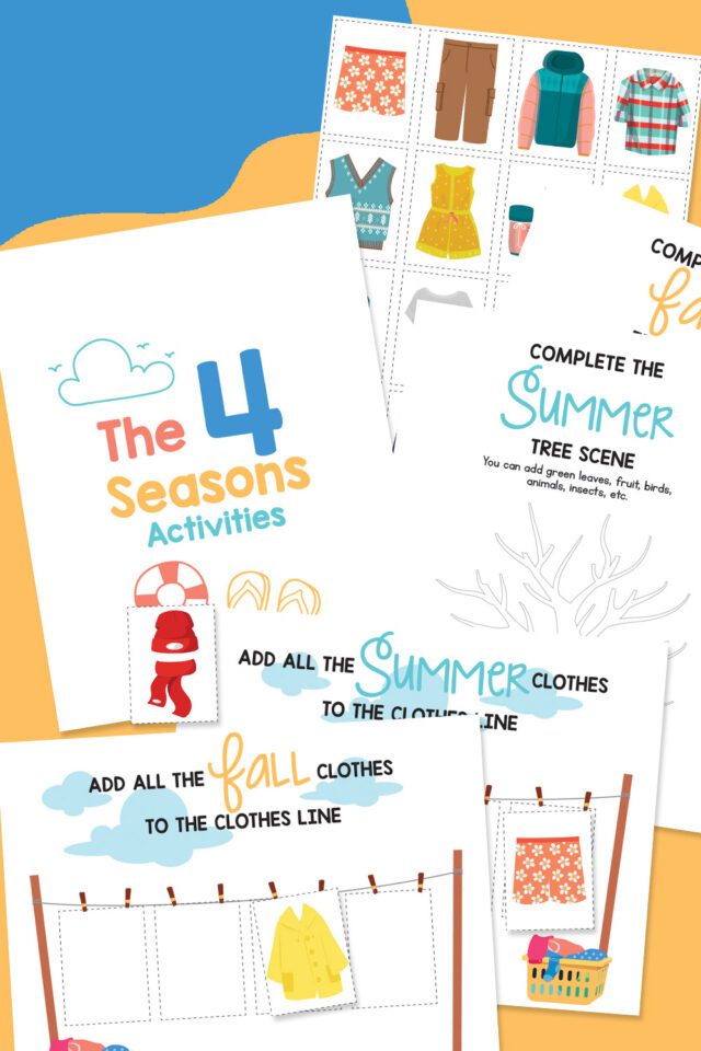 Free Printable Four Seasons Worksheets - Frugal Mom Eh!