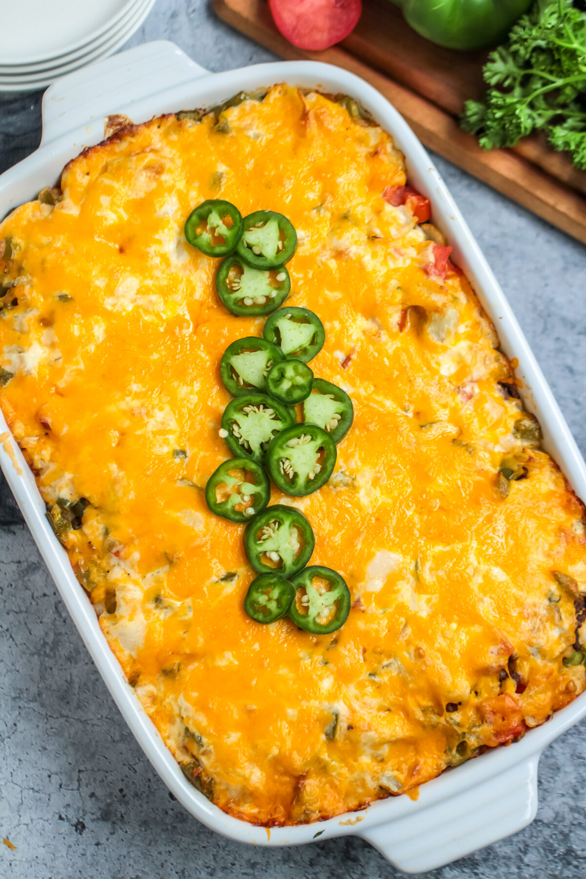 This John Wayne Casserole recipe is easy to make and results in a hearty, comforting casserole dish with loads of south-west flavour!