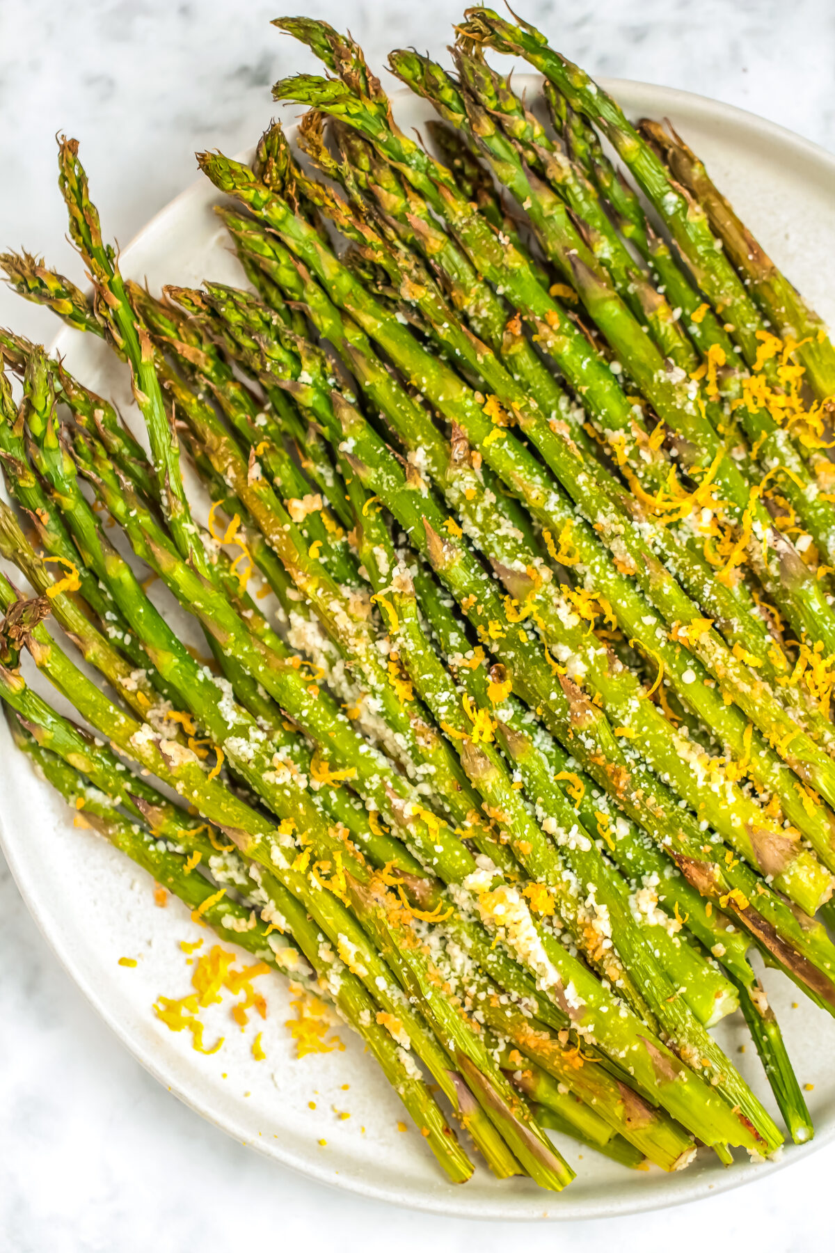 Looking for a delicious way to enjoy asparagus? Our air fryer roasted asparagus recipe is simple, healthy, and absolutely the best side dish!