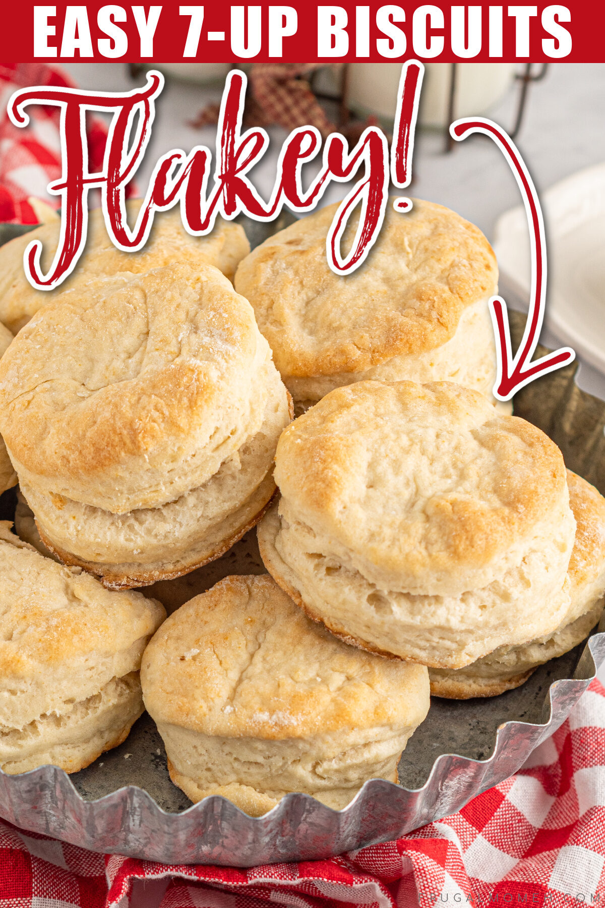 This easy 7-Up biscuits recipe makes fluffy, golden biscuits made with just a few simple ingredients and are ready in about 30 minutes!