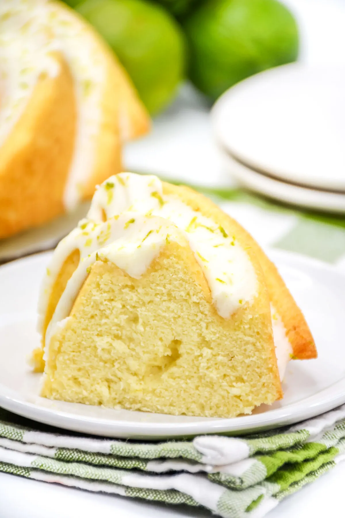 With fresh key limes and basic ingredients, you can make this tasty key lime bundt cake. It's the perfect summer dessert for any occasion!