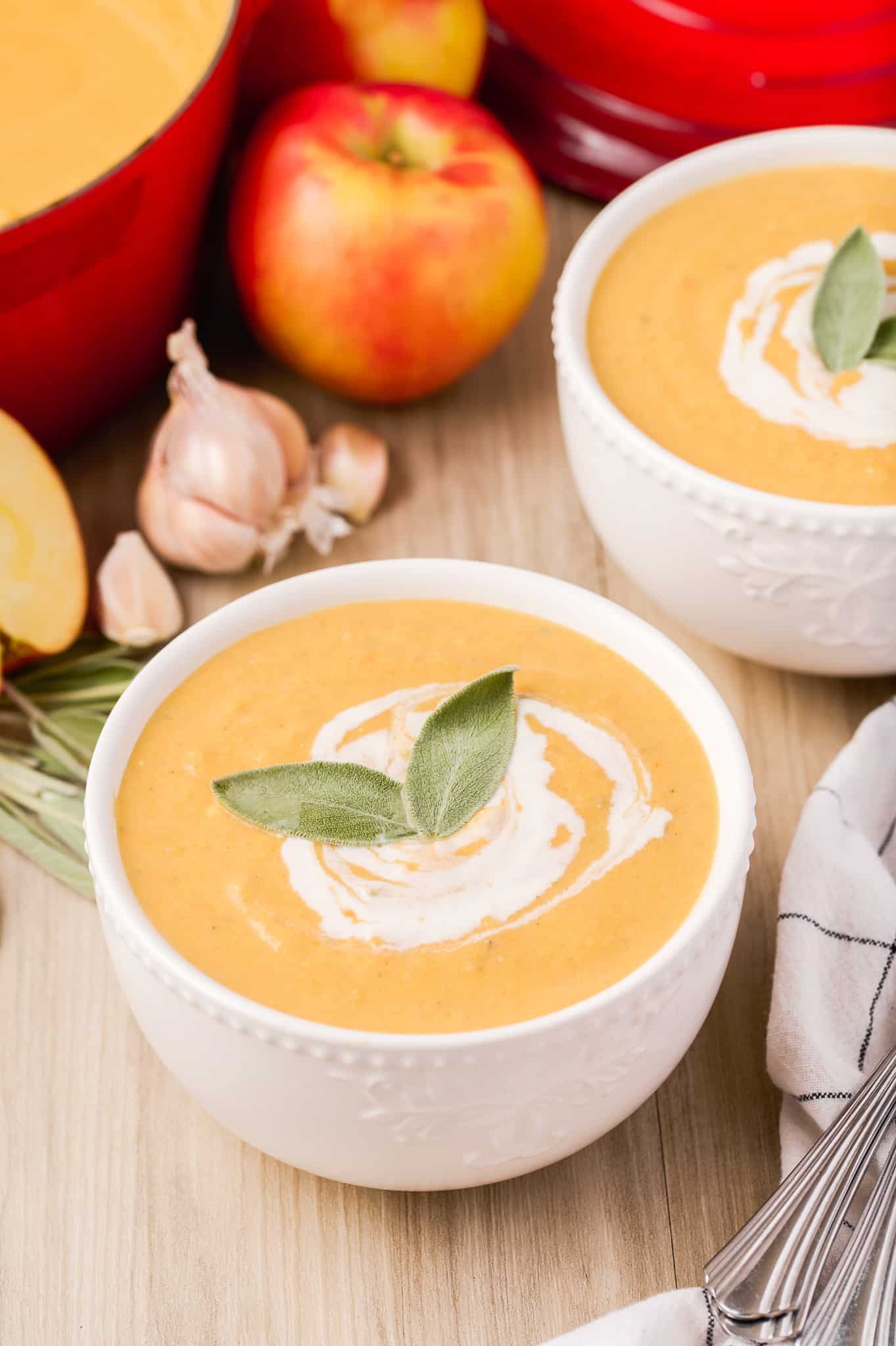 Apple Butternut Squash Soup