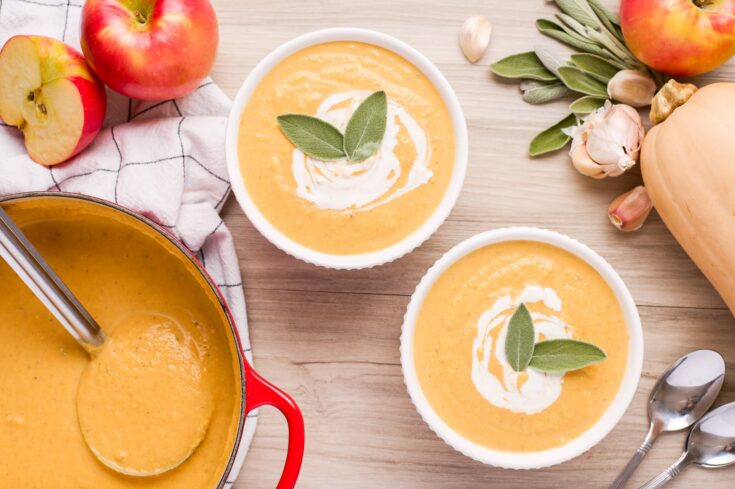 Apple Butternut Squash Soup