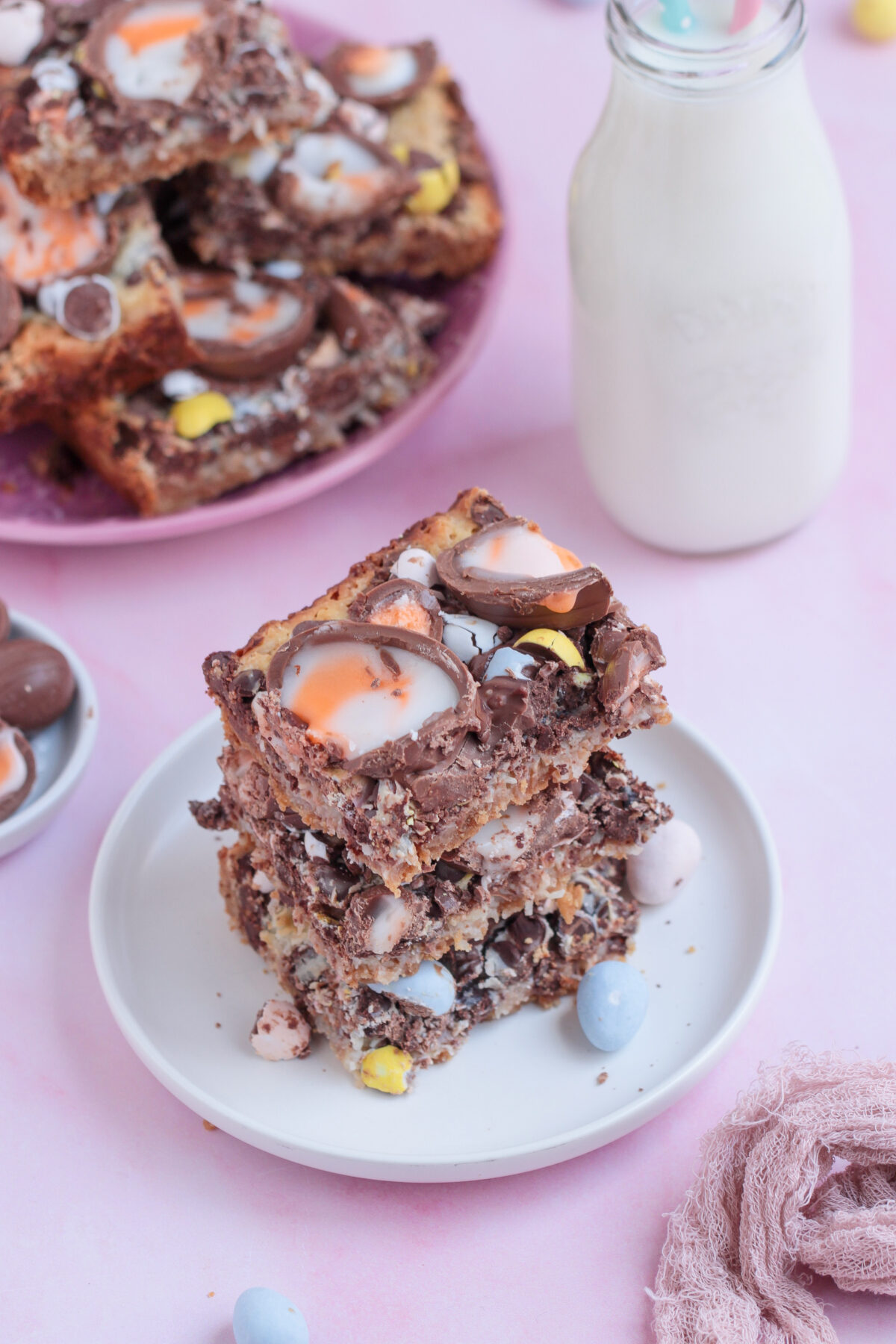Make a delicious Easter dessert with this easy and fun recipe for Easter Magic Cookie Bars. A perfect addition to your Easter celebrations!