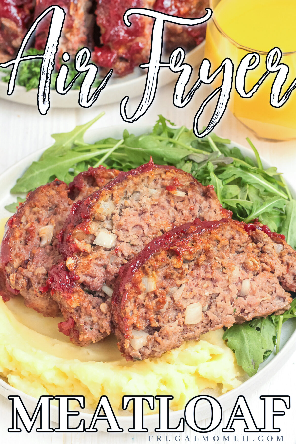 This delicious and easy air fryer meatloaf recipe is perfect for a quick and hearty meal on busy weeknights.
