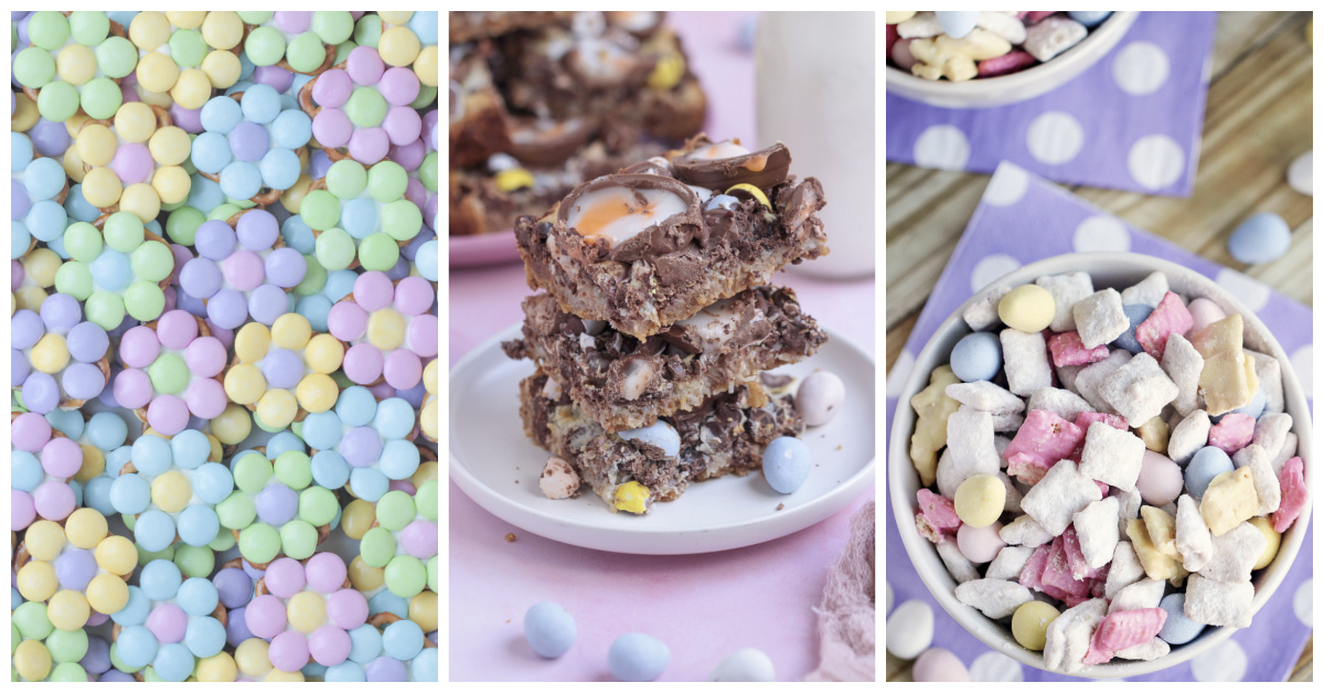 Featured Easter desserts.