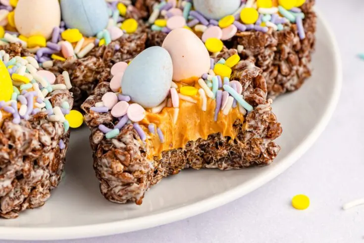 Cocoa Pebbles Easter Nests