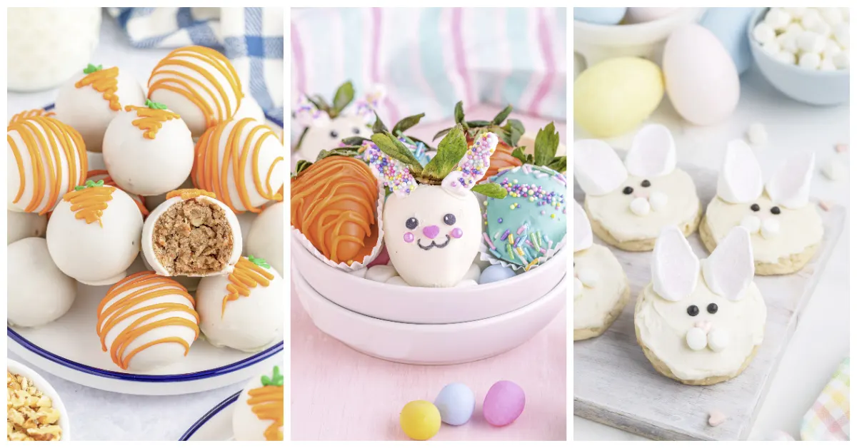 Featured easy Easter dessert recipes.