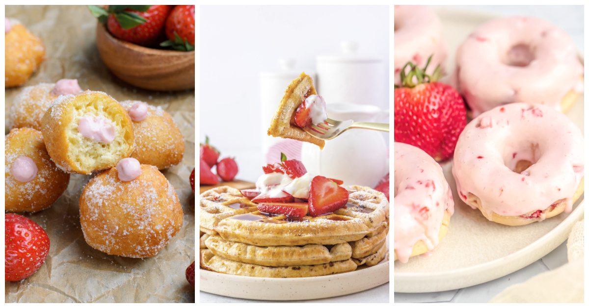 Featured strawberry dessert recipes!