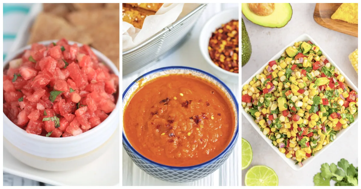 Featured salsa recipes.