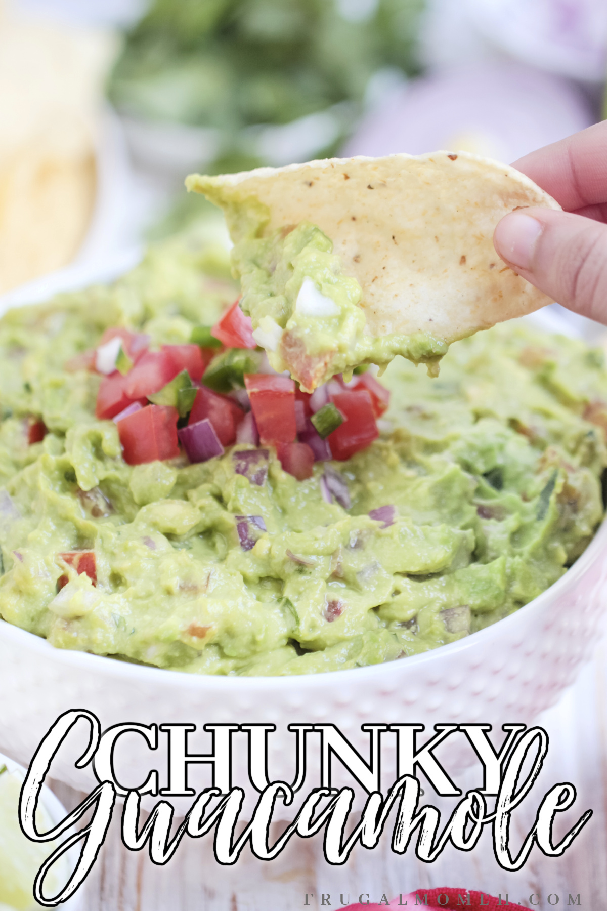 Get your guac on with this tasty chunky guacamole recipe. Perfect for any occasion, it's sure to be a hit with everyone at the table!
