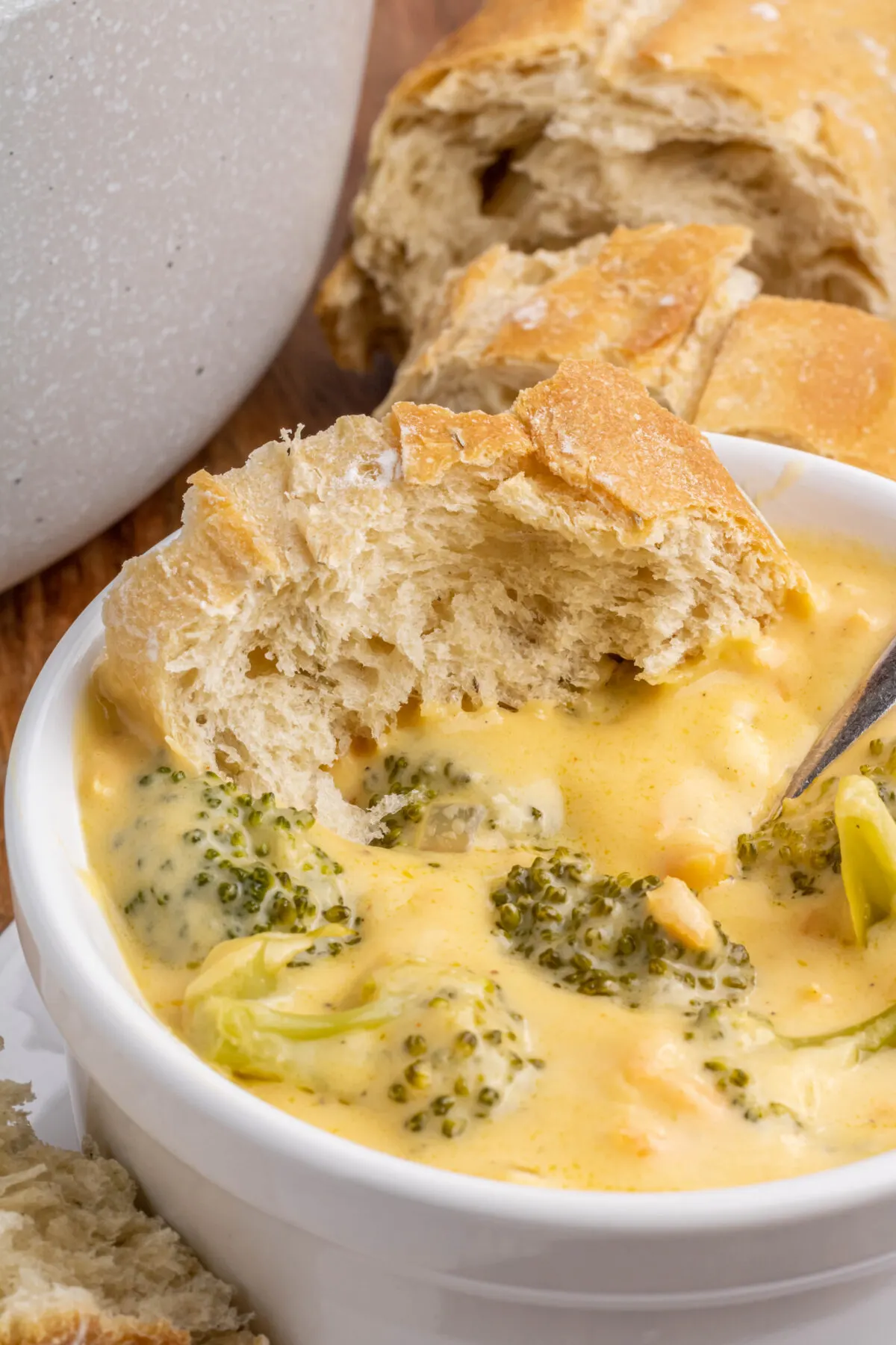 Craving soup? Get your pot ready and make the most delicious, comforting broccoli cheddar soup ever. It's easier than you think!