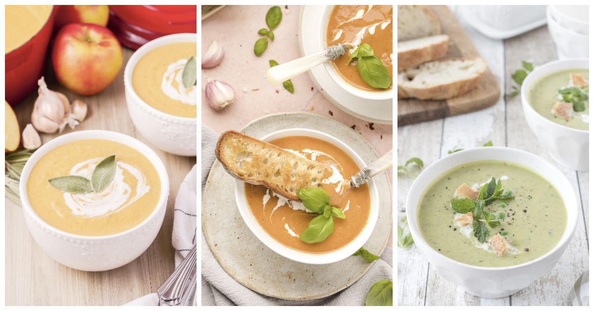 Featured soup recipes.