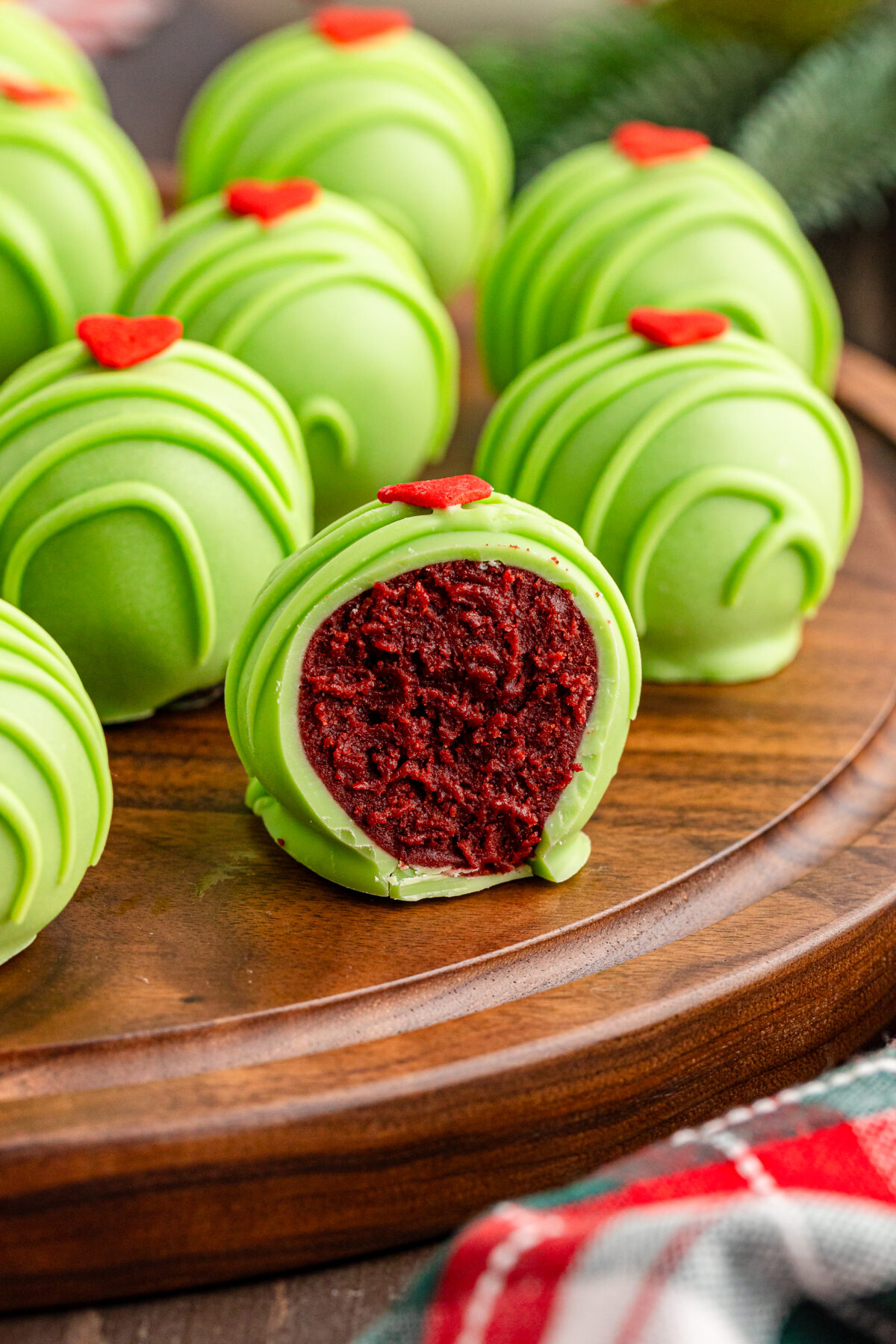 Forget about the Grinch stealing Christmas, these Grinch Oreo balls will steal the hearts of your family and friends this holiday season!