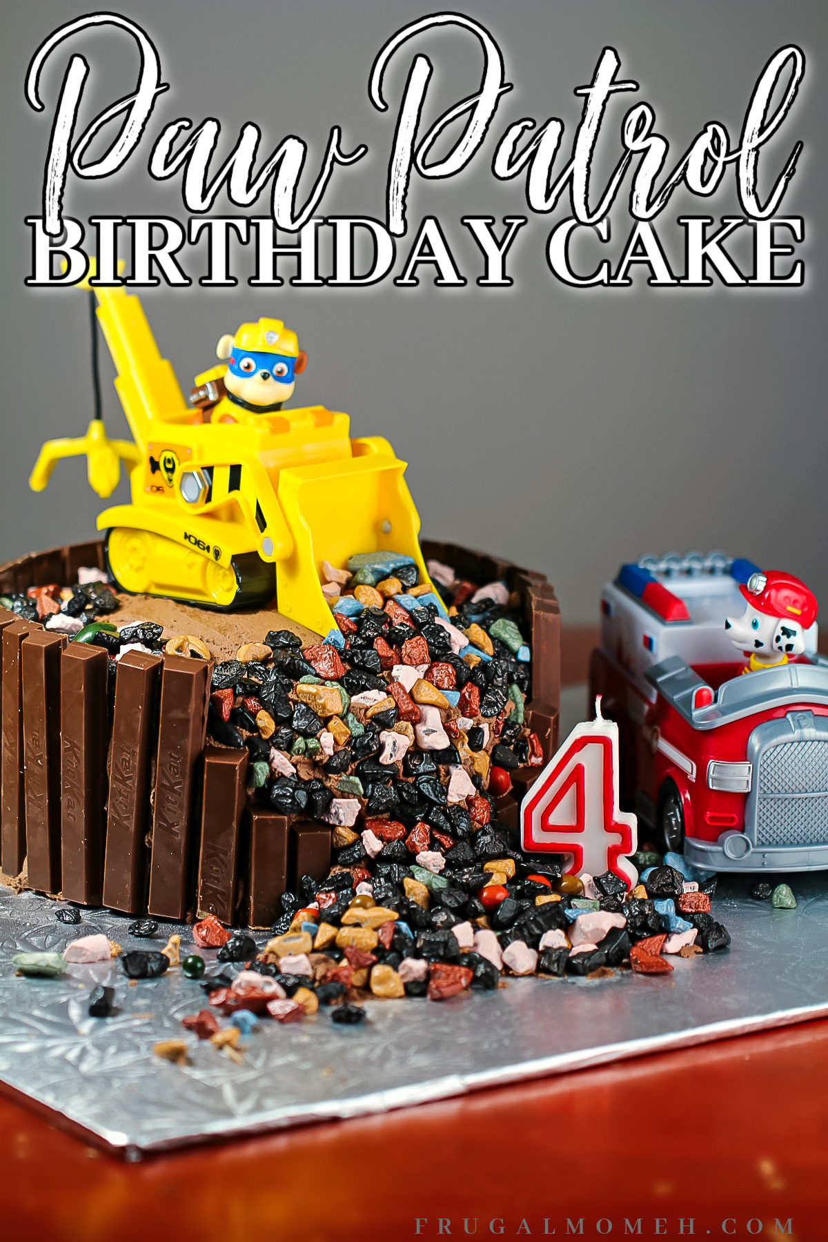 Surprise your child with an unforgettable birthday cake that they'll love! This easy paw patrol birthday cake is simply paw-some!