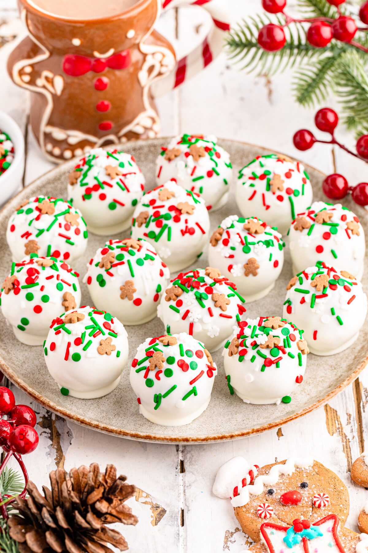 Looking to make a festive holiday treat? Check out our recipe for gingerbread cake balls - they're so easy and sure to be a hit!