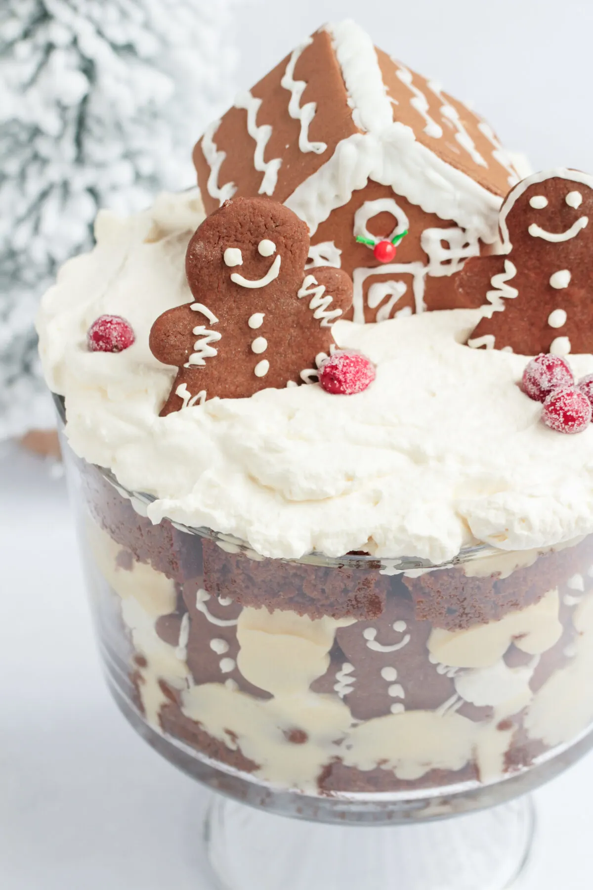 Wow your Christmas guests with an unforgettable dessert and make our delicious gingerbread trifle recipe featuring a homemade custard.