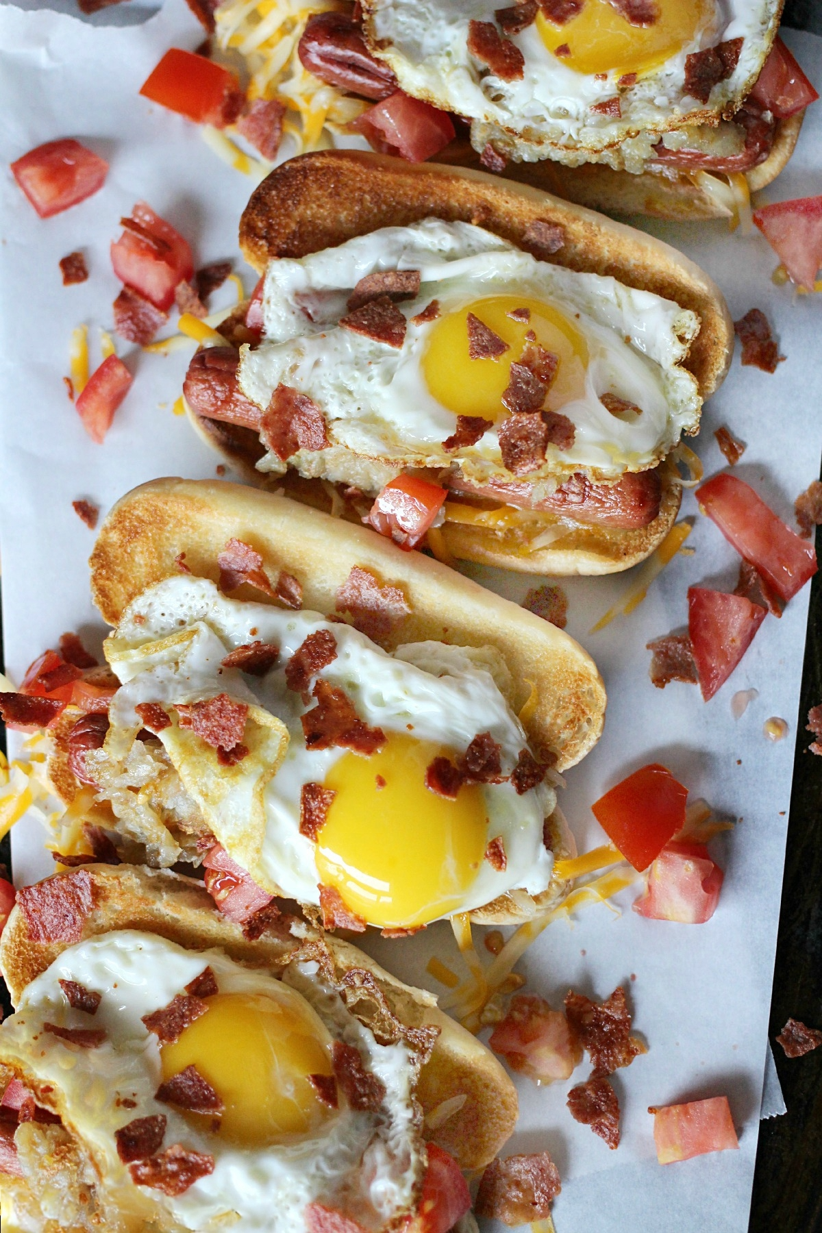 The ultimate breakfast hot dog is a fully loaded hot dog with ingredients that makes it perfect for breakfast, brunch, lunch and even dinner.