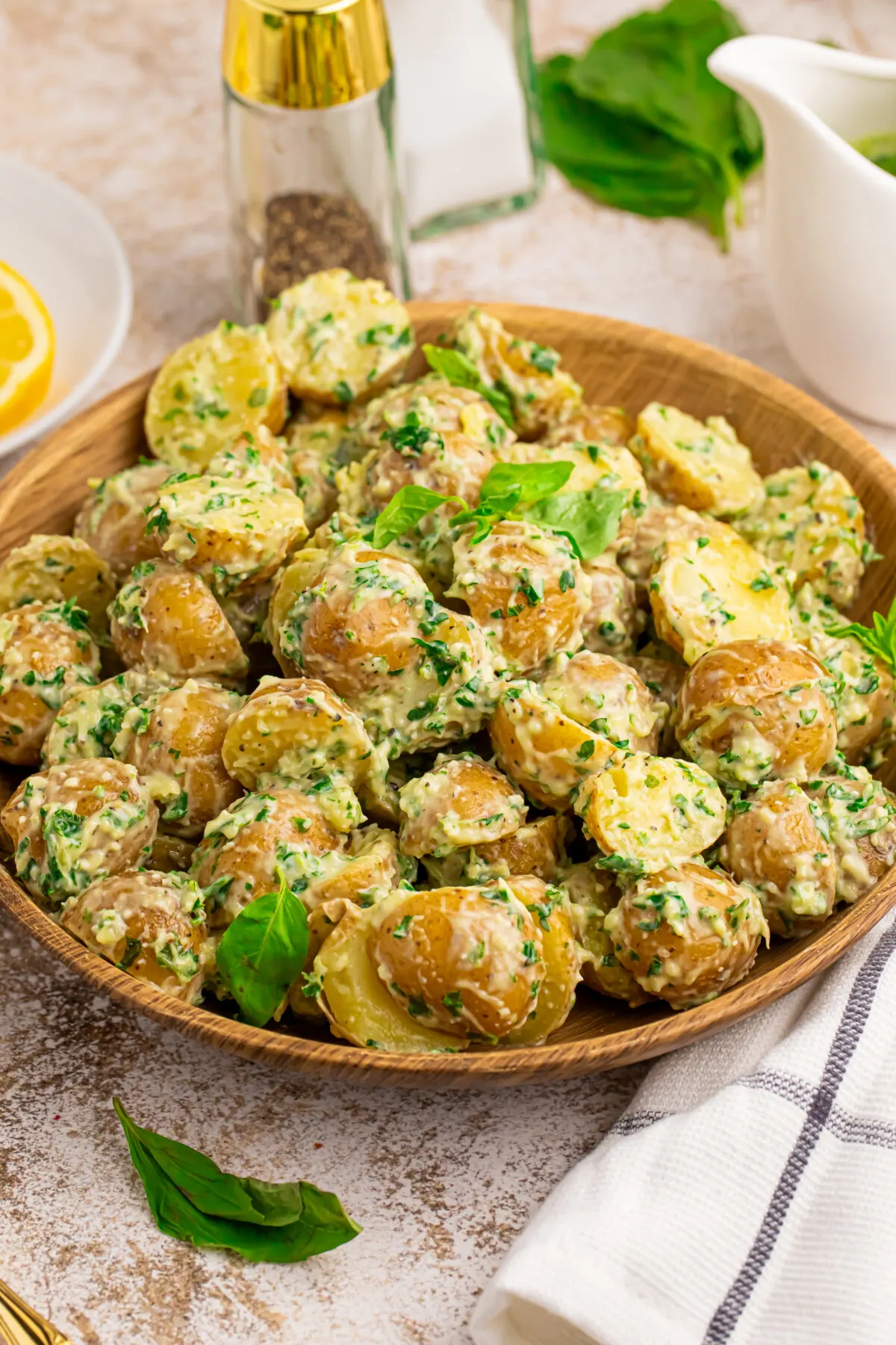 Whip up our Creamy Pesto Potato Salad for a fresh twist on a classic! Explore our easy recipe and make your next gathering unforgettable.