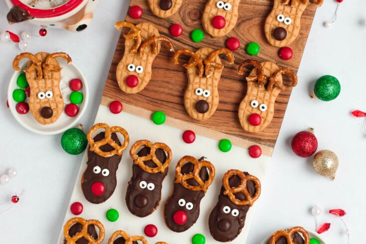 Nutter Butter Reindeer Cookies