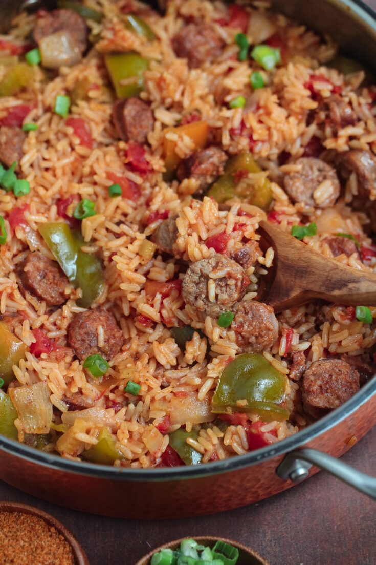 Image for Cajun Sausage & Rice Skillet