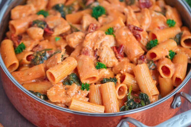 Tuscan Chicken Pasta